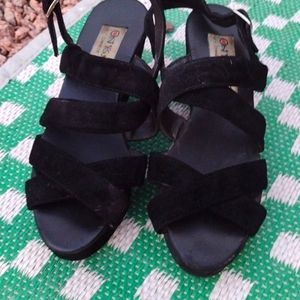 Chinese Laundry Vintage Platform Suade Shoes